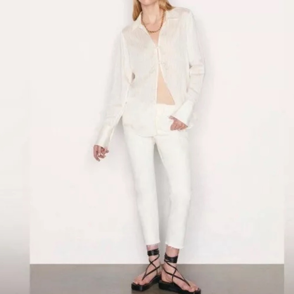 NWT FRAME Le Garcon Crop Boyfriend Jeans 30 $235